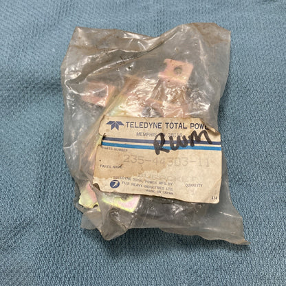 NEW TELEDYNE TOTAL POWER 235-44303-11 SPEED CONTROL BRACKET
