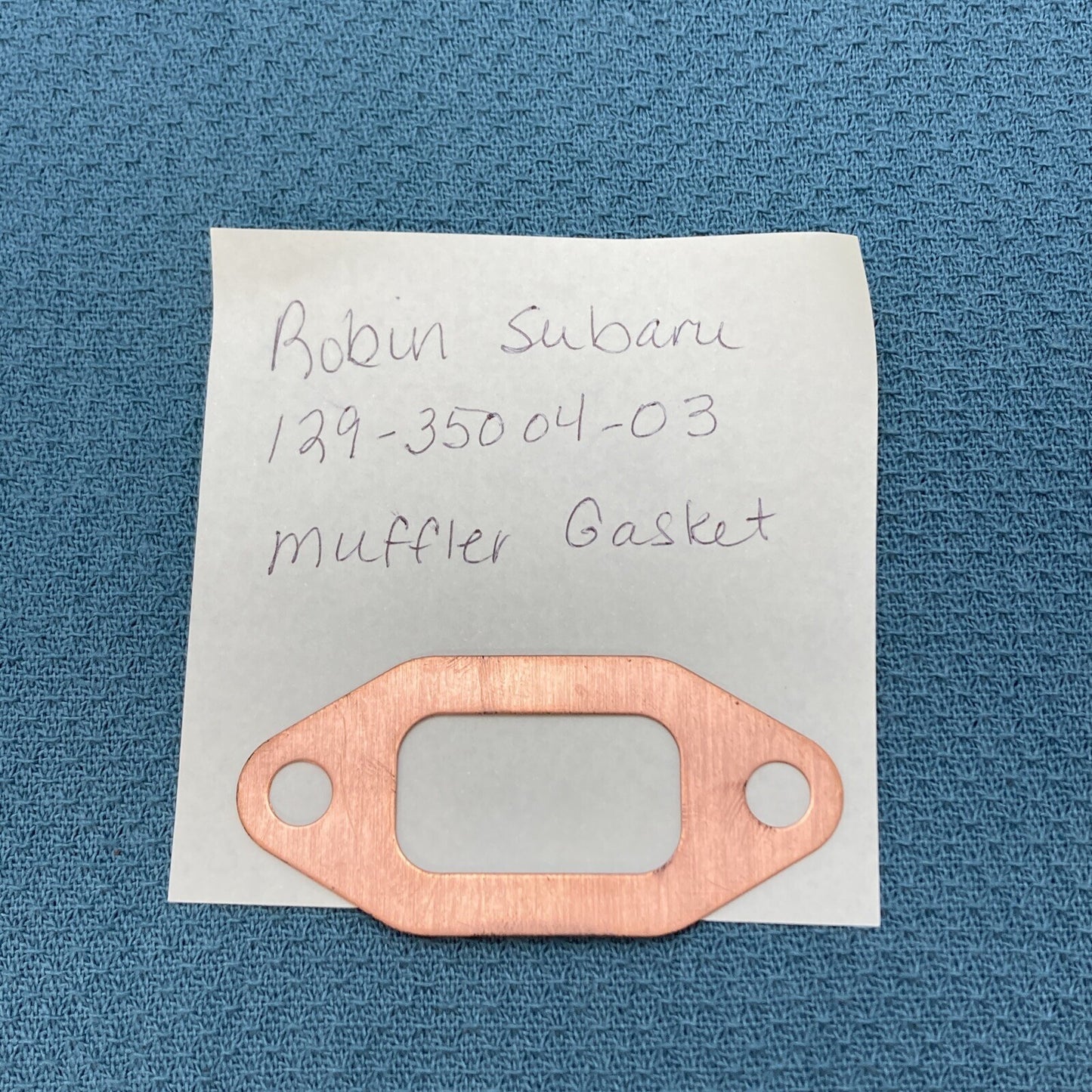 NEW ROBIN SUBARU 129-35004-03 MUFFLER GASKET *COPPER