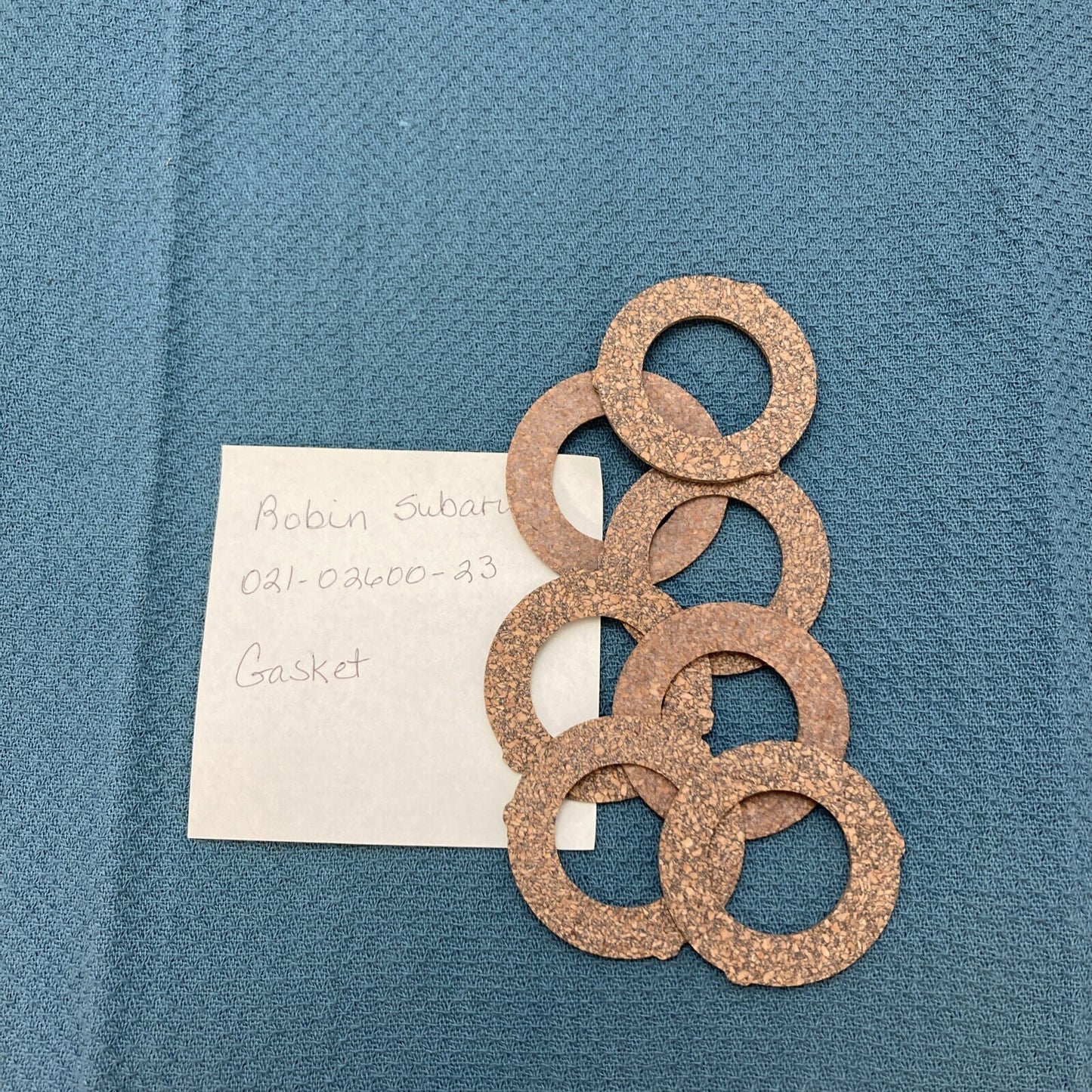 QTY 7 NEW REPLACES SUBARU ROBIN 021-02600-23 GASKET