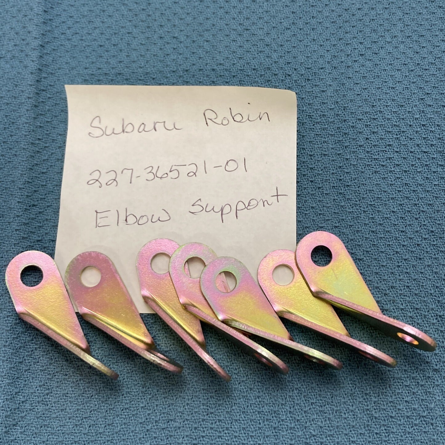 QTY 7 NEW REPLACES SUBARU ROBIN 227-36521-01 ELBOW SUPPORT