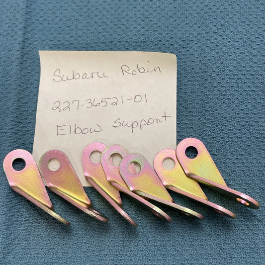 QTY 7 NEW REPLACES SUBARU ROBIN 227-36521-01 ELBOW SUPPORT