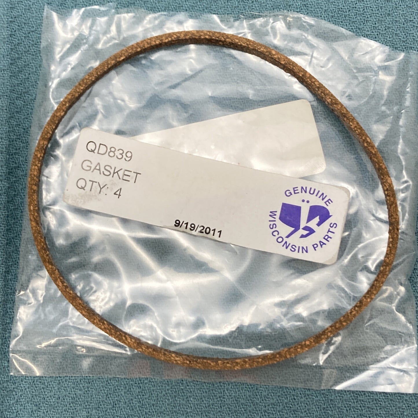 NEW WISCONSIN QD839 GASKET, CYLINDER  BASE