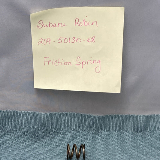 NEW REPLACES SUBARU ROBIN 209-50130-08 FRICTION SPRING