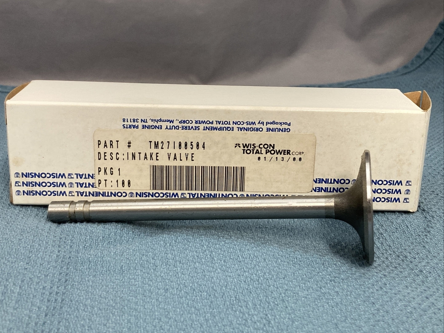 NEW WIS-CON TOTAL POWER TM27100504 INTAKE VALVE