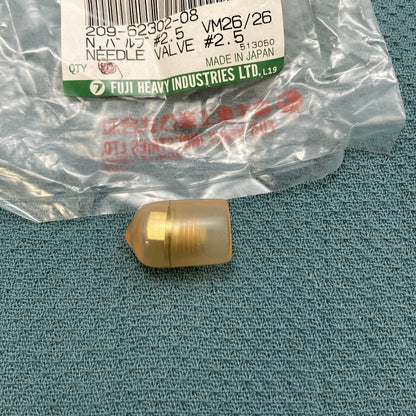 NEW GENUINE SUBARU ROBIN 209-62302-08 NEEDLE VALVE #2.5