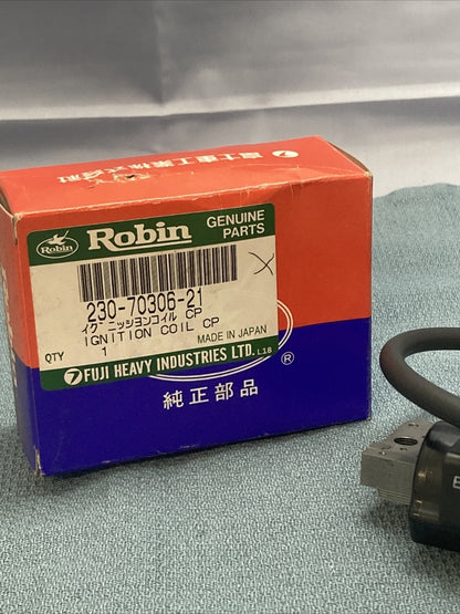 NEW GENUINE SUBARU ROBIN 230-70306-21 IGNITION COIL CP
