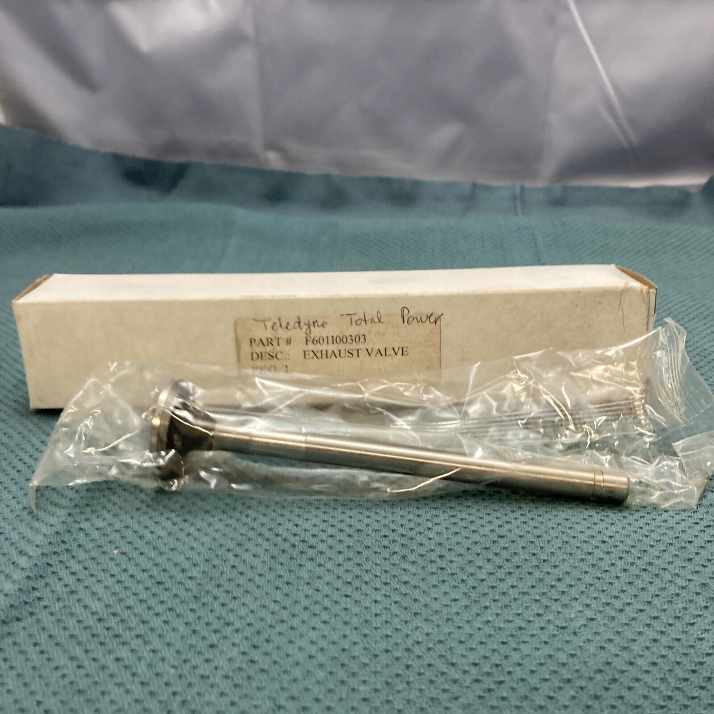 NEW REPLACES TELEDYNE TOTAL POWER F601100303 EXHAUST VALVE