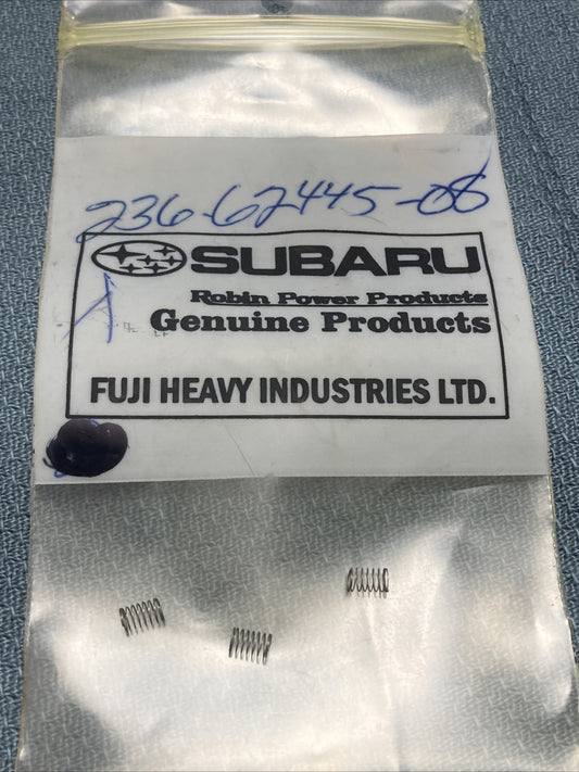 QTY 3 NEW REPLACES SUBARU ROBIN 236-62445-08 SPRING