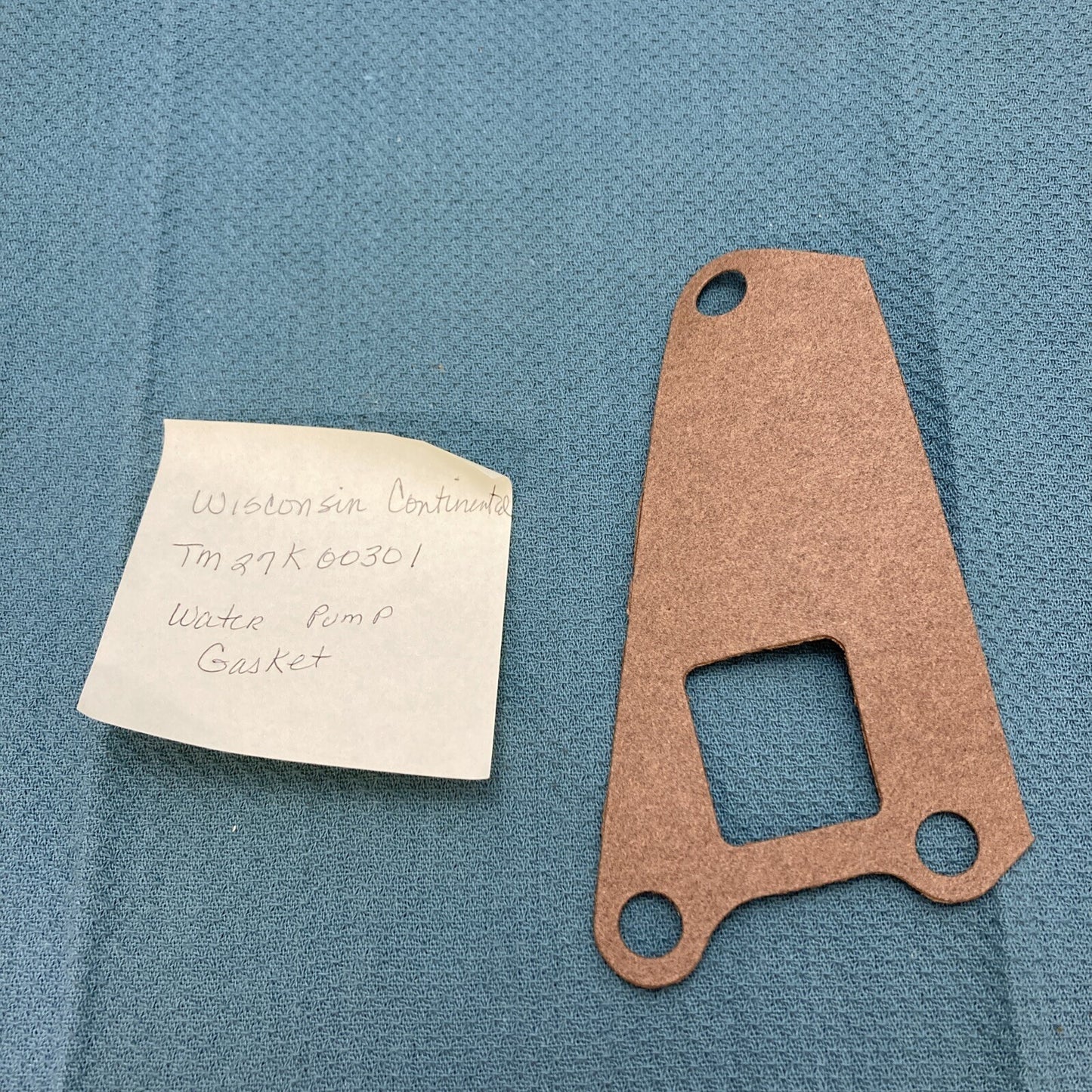 NEW REPLACES WISCONSIN CONTINENTAL TM27K00301 GASKET, WATER PUMP
