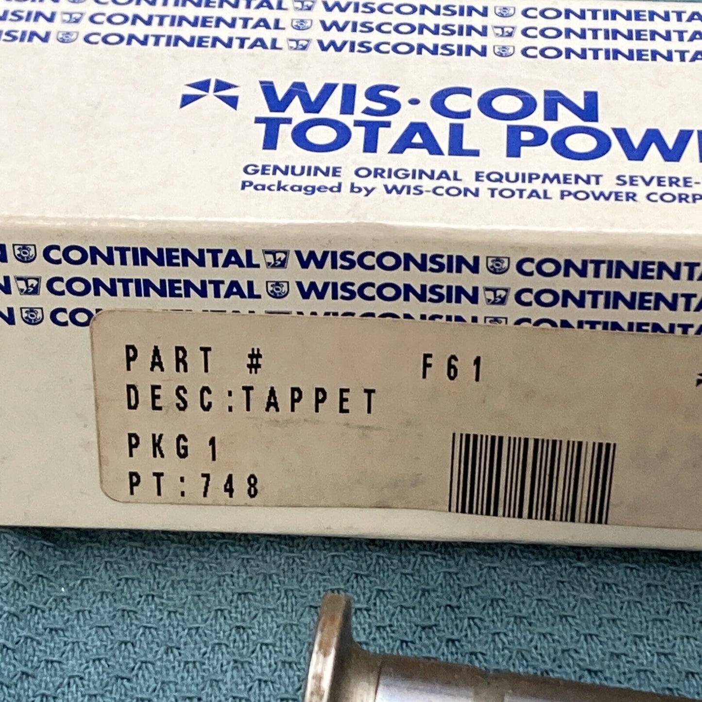NEW GENUINE WIS-CON TOTAL POWER F61 TAPPET
