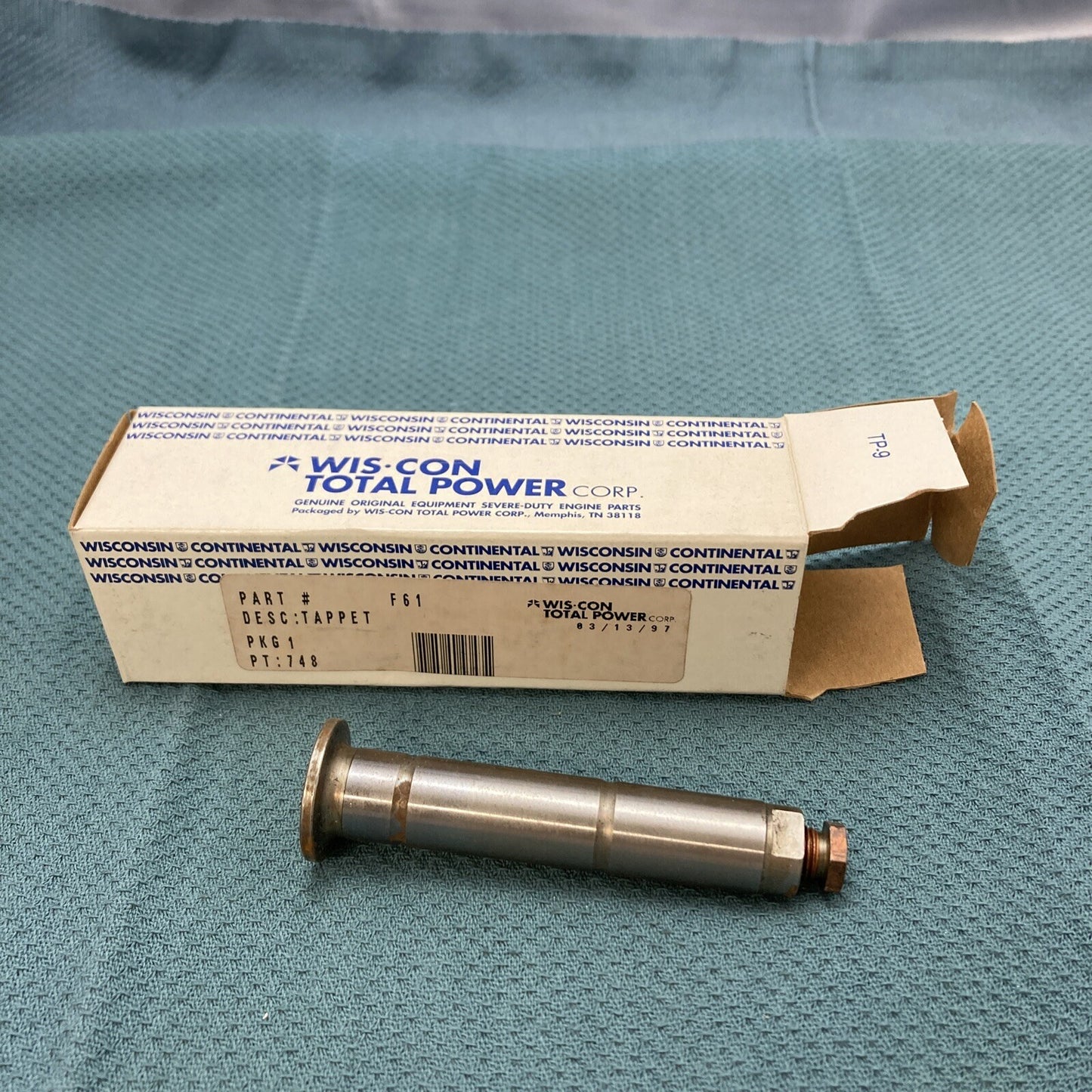 NEW GENUINE WIS-CON TOTAL POWER F61 TAPPET