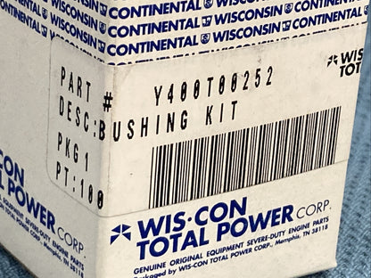 NEW WIS-CON TOTAL POWER Y400T00252 BEARING KIT