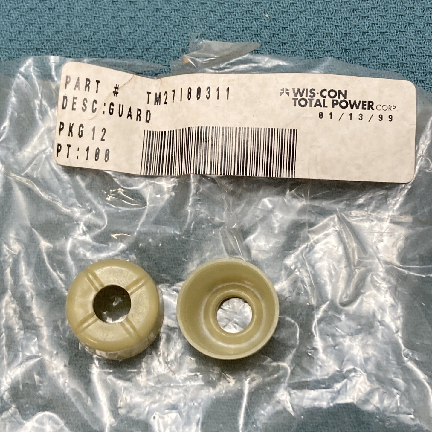 QTY 2 NEW GENUINE WIS-CON TOTAL POWER TM27100311 ADAPTER, FILLER NECK