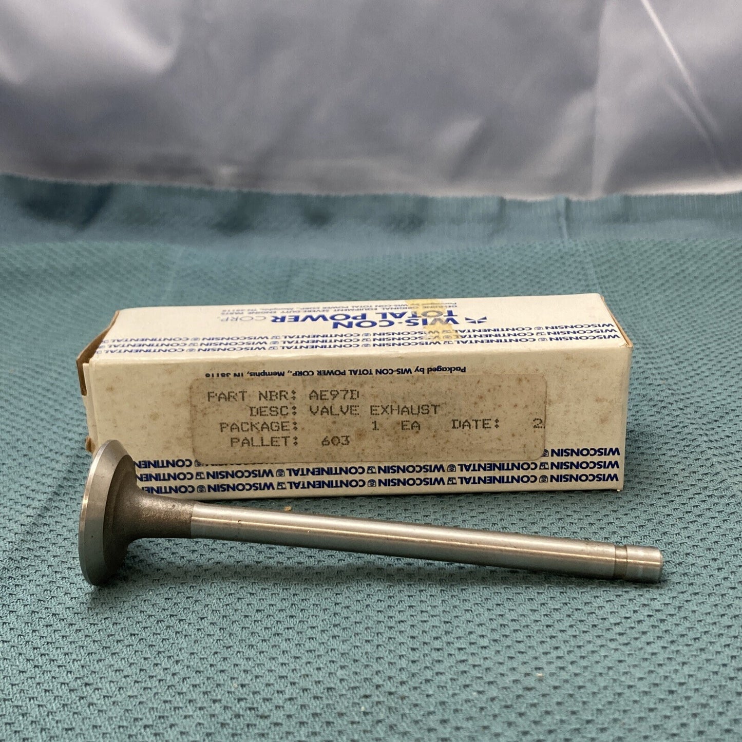 NEW GENUINE WIS-CON TOTAL POWER AE97D EXHAUST VALVE