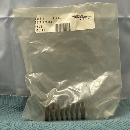NEW GENUINE WIS-CON TOTAL POWER AF49A VALVE SPRING