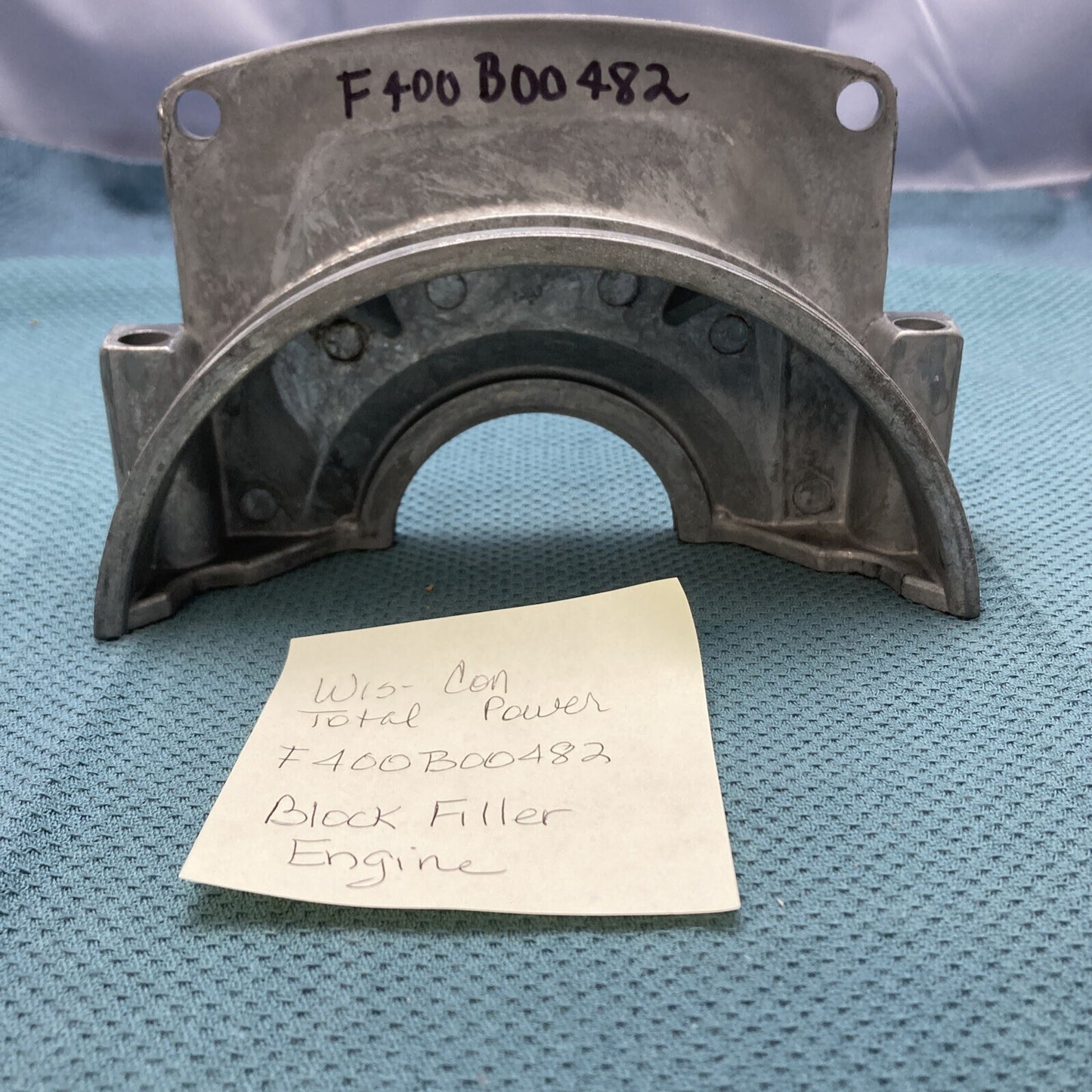 NEW REPLACES WIS-CON TOTAL POWER F400B00482 ENGINE BLOCK FILLER