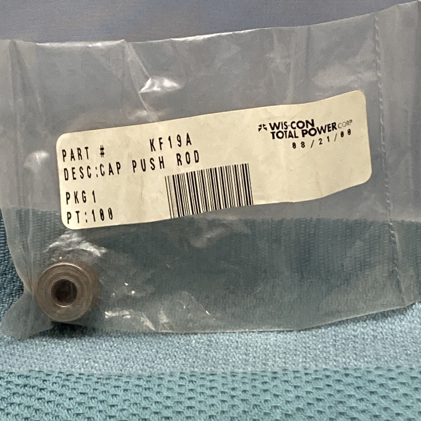 NEW GENUINE WIS-CON TOTAL POWER KF19A CAP, PUSH ROD