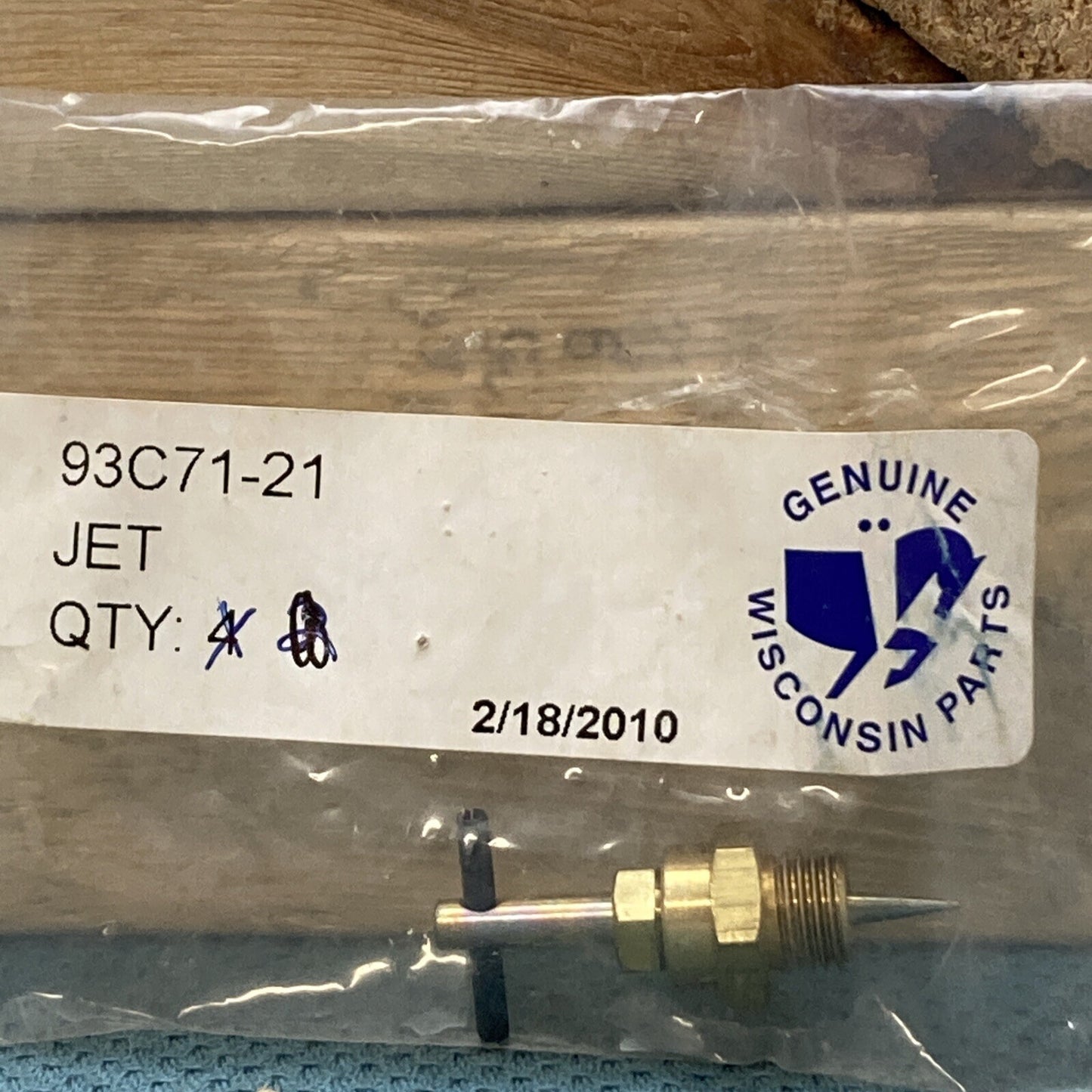 NEW GENUINE WISCONSIN 93C71-21 JET ASSEMBLY