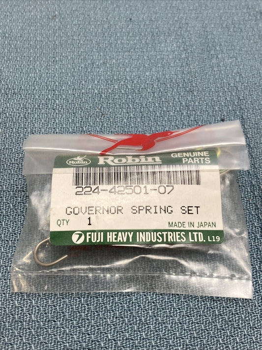 NEW GENUINE SUBARU ROBIN 224-42501-07 GOVERNOR SPRING SET