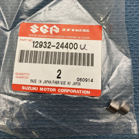 QTY 2 NEW GENIUNE SUZUKI 12932-24400 Cotter, Valve