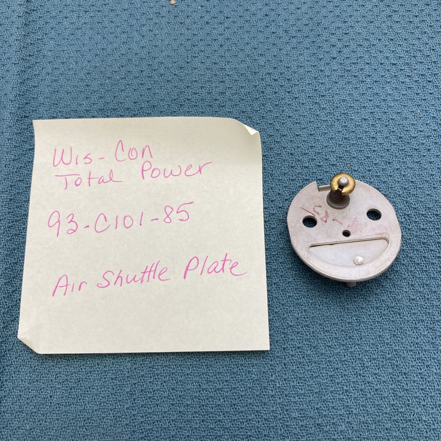 NEW REPLACES WIS-CON TOTAL POWER 93-C101-85 AIR SHUTTLE PLATE