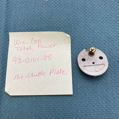 NEW REPLACES WIS-CON TOTAL POWER 93-C101-85 AIR SHUTTLE PLATE