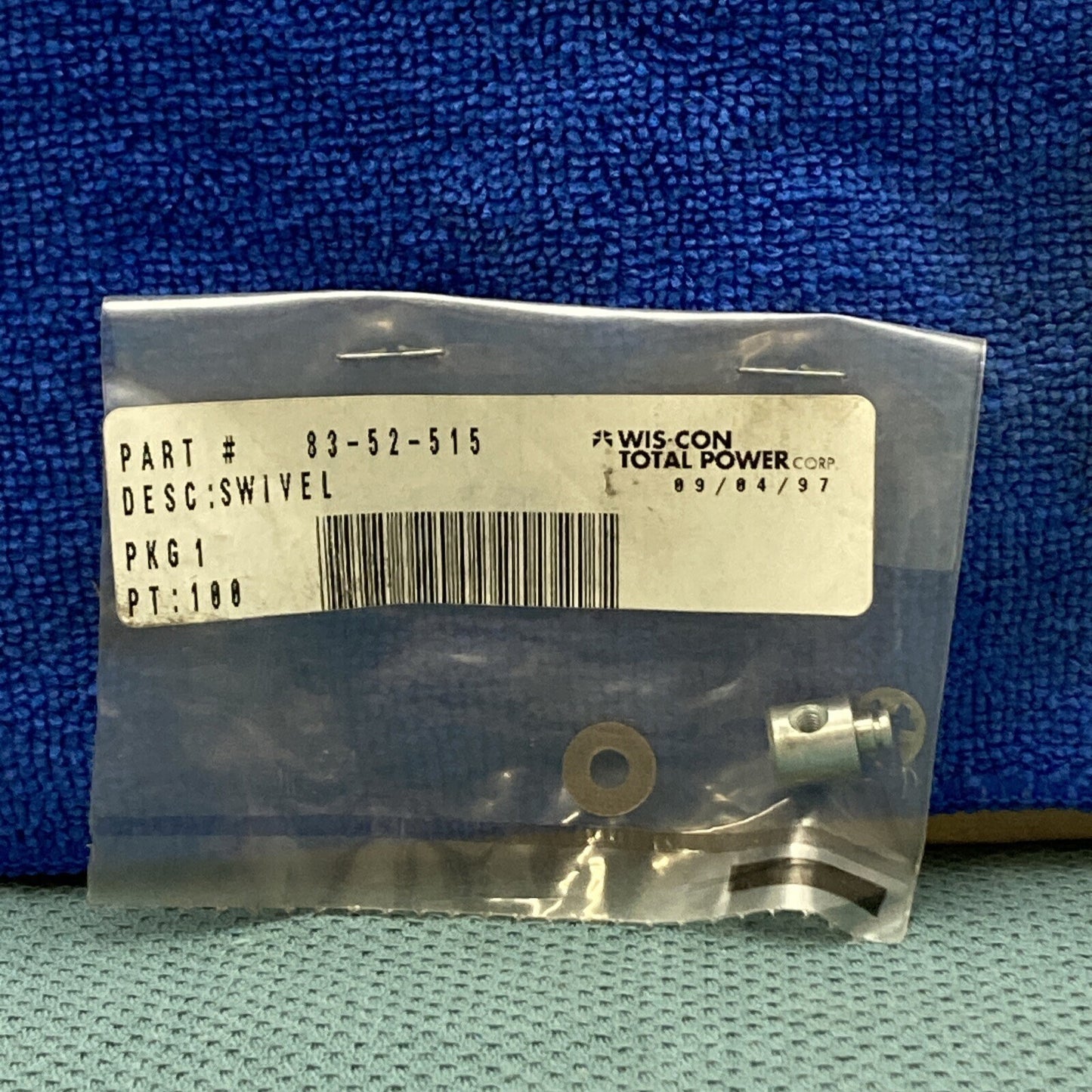 NEW GENUINE WIS-CON TOTAL POWER 83-52-515 SWIVEL ASSEMBLY