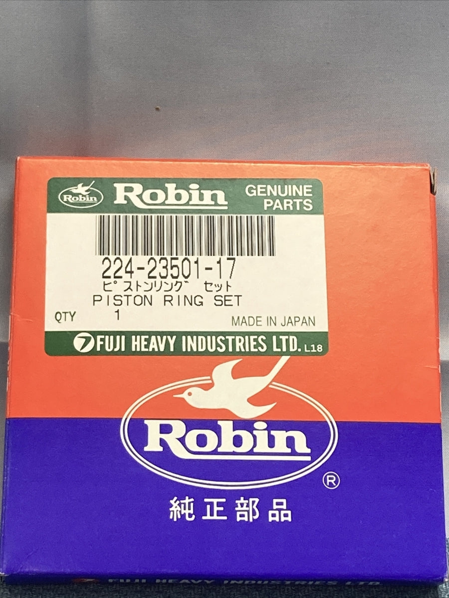 NEW GENUINE SUBARU ROBIN 224-23501-17 PISTON RING SET