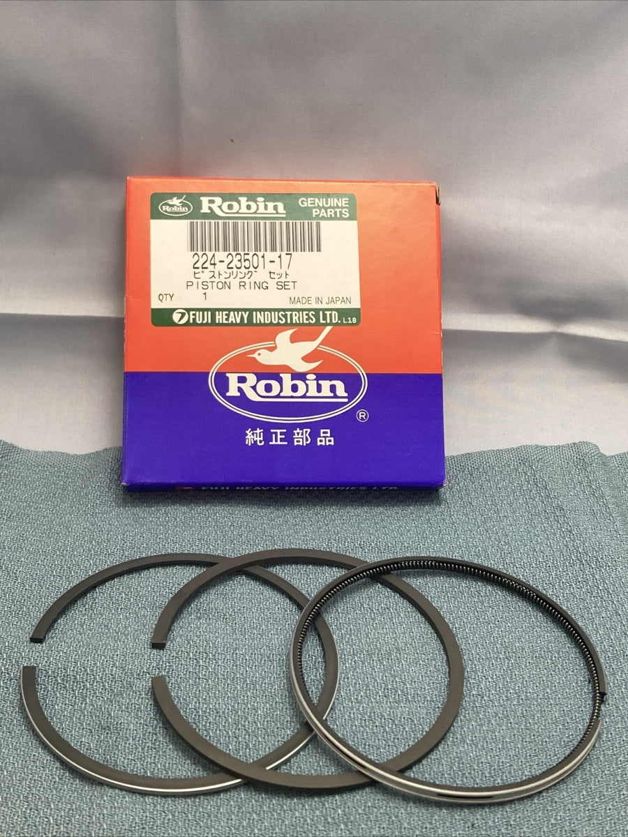 NEW GENUINE SUBARU ROBIN 224-23501-17 PISTON RING SET