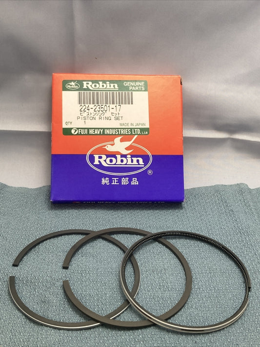 NEW GENUINE SUBARU ROBIN 224-23501-17 PISTON RING SET