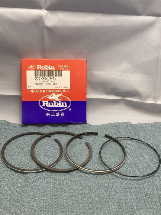 NEW GENUINE SUBARU ROBIN 224-23502-17 PISTON RING SET