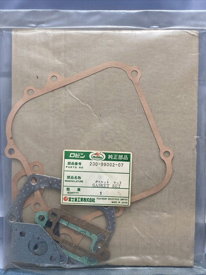 NEW GENUINE SUBARU ROBIN 230-99002-07 GASKET SET