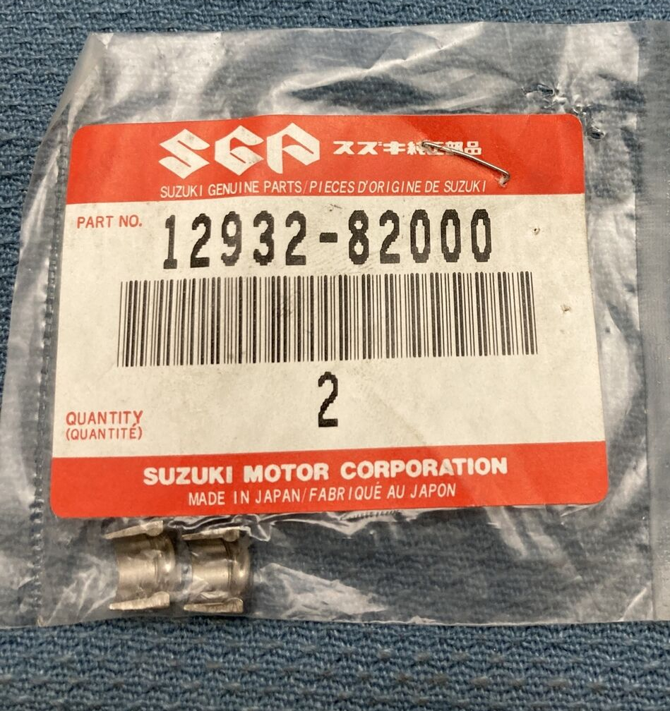 QTY 2 NEW GENIUNE SUZUKI 12932-82000 Cotter, Valve