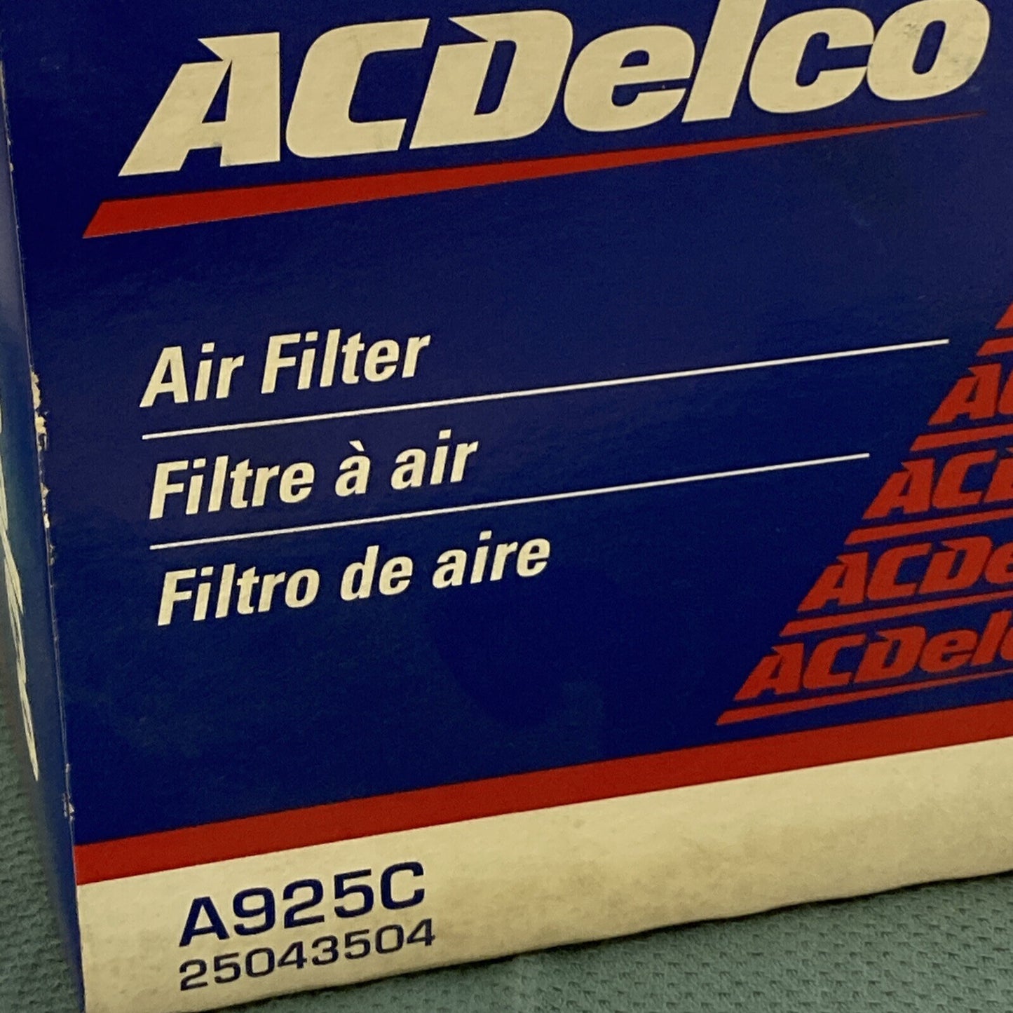 NEW ACDELCO A925C AIR FILTER GM 25043504
