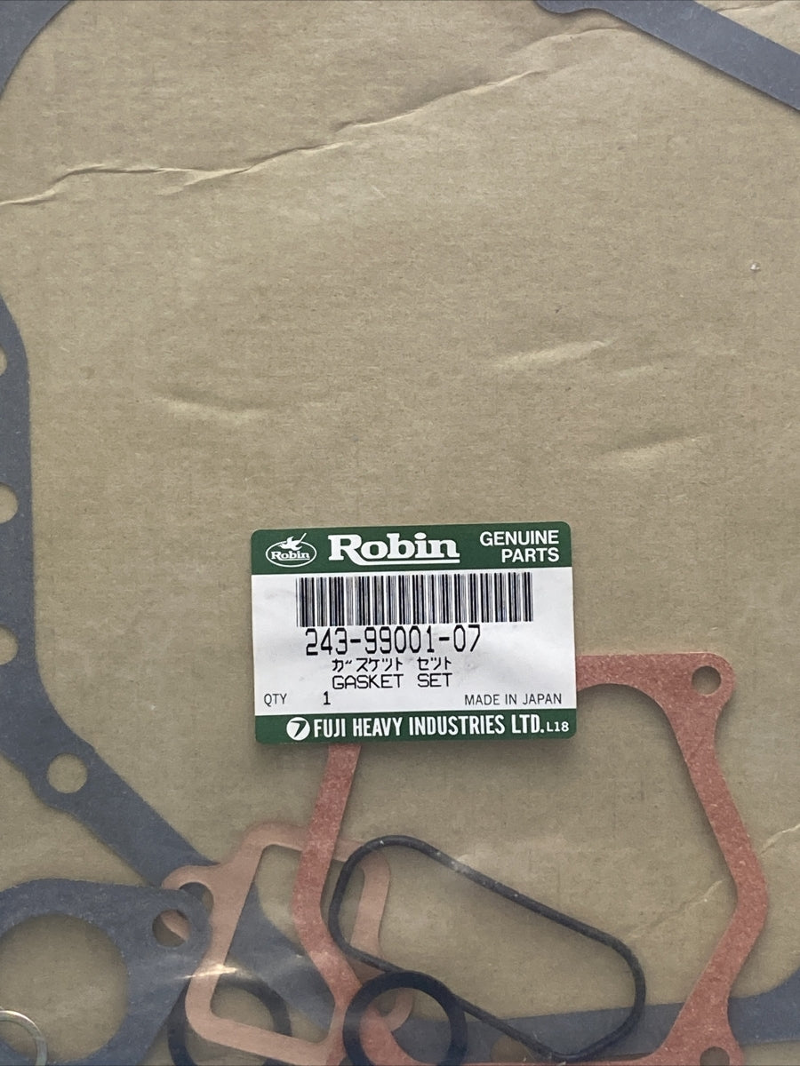 NEW GENUINE SUBARU ROBIN 243-99001-07 GASKET SET