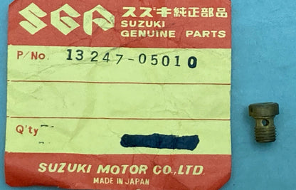 NEW GENUINE SUZUKI 13247-05010 Plug, Drain CARBURETOR