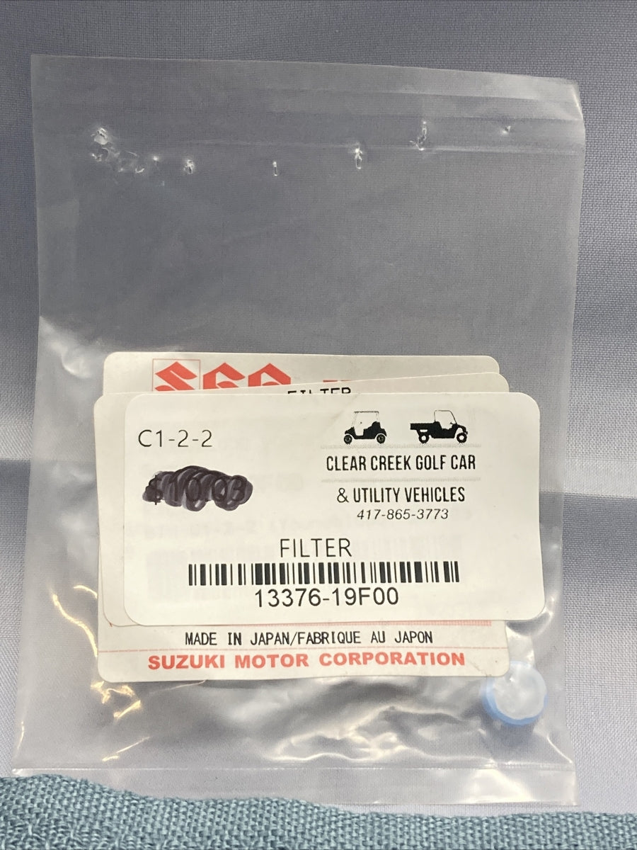 NEW GENUINE SUZUKI 13376-19F00 FILTER