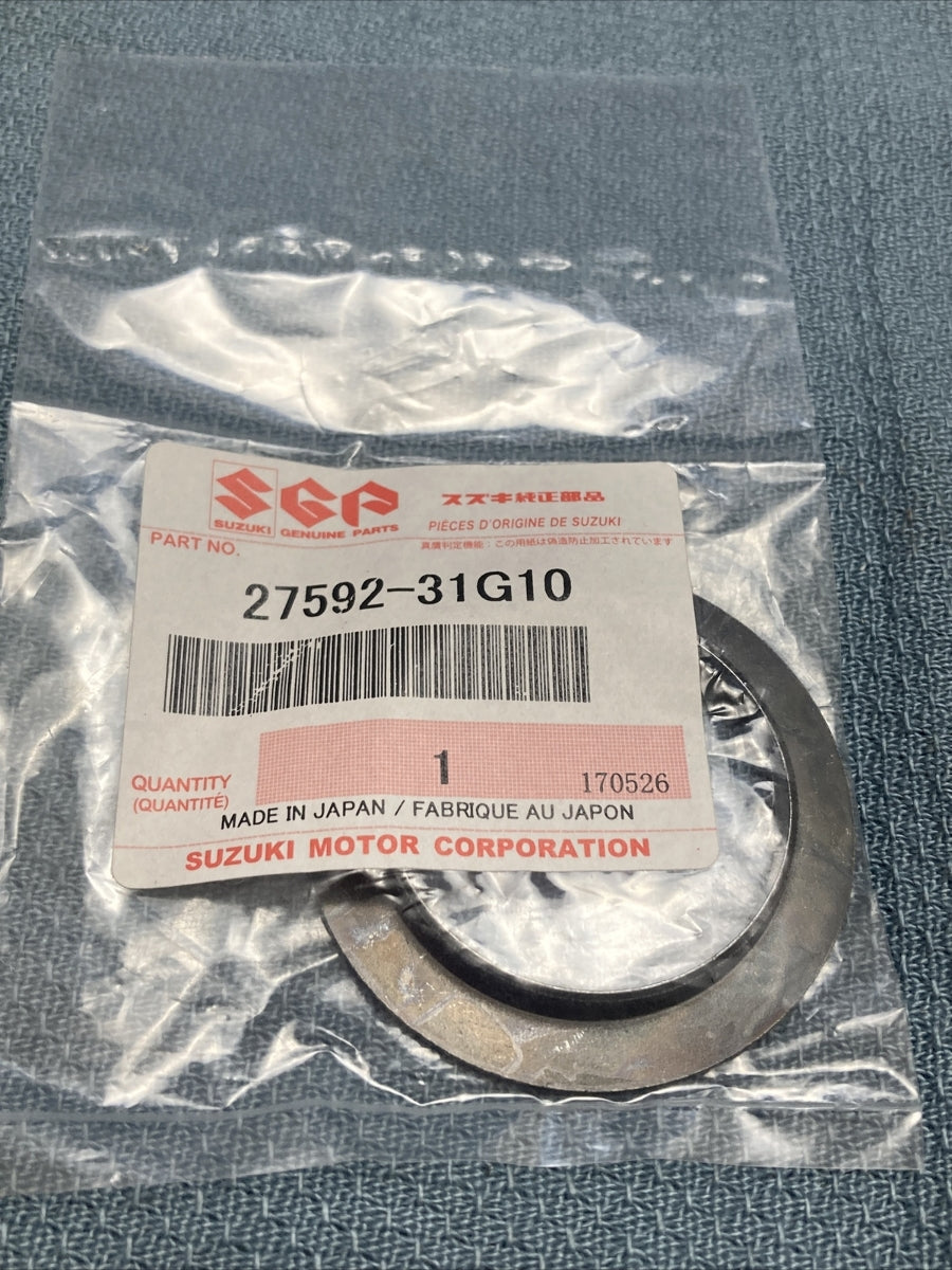 NEW GENUINE SUZUKI 27592-31G10 PLATE, OUTPUT OIL SEAL