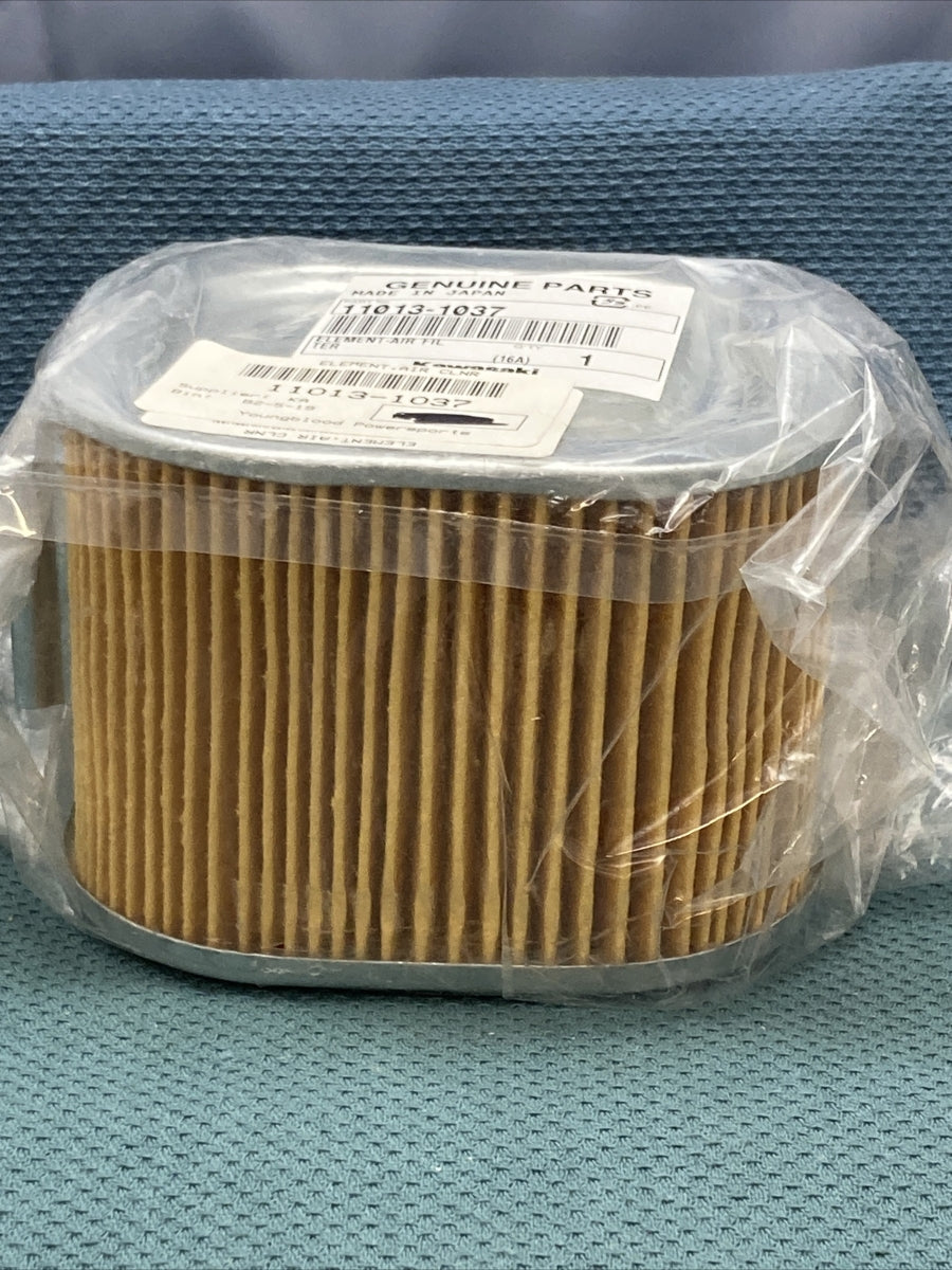 NEW GENIUNE KAWASAKI 11013-1037 ELEMENT, AIR FILTER