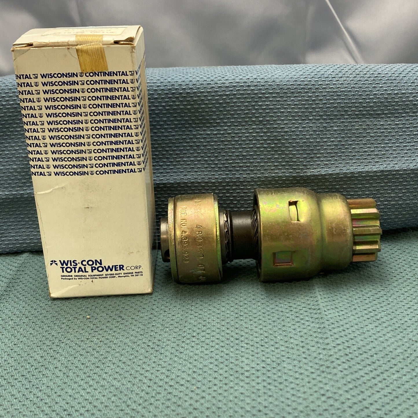 NEW WIS-CON TOTAL POWER 93-480369 STARTER, BENDIX DRIVE