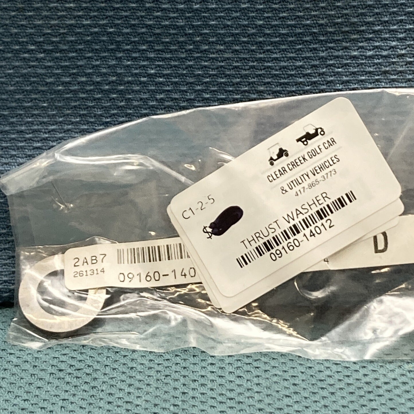 NEW REPLACES SUZUKI 09160-14012 THRUST WASHER 14X24X3