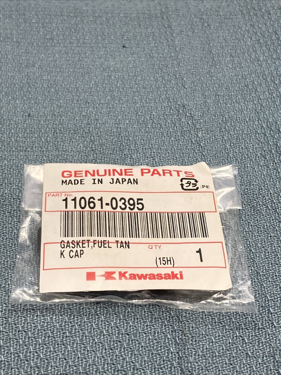 NEW GENUINE KAWASAKI 11061-0395 GASKET, FUEL TANK CAP