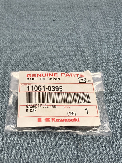 NEW GENUINE KAWASAKI 11061-0395 GASKET, FUEL TANK CAP