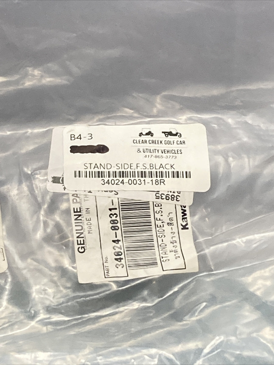 NEW GENUINE KAWASAKI 34024-0031-18R STAND-SIDE, F.S. BLACK