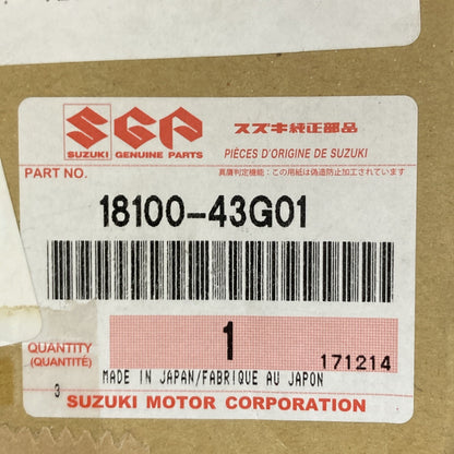 NEW GENUINE SUZUKI 18100-43G01 STARTER ASSEMBLY, RECOIL