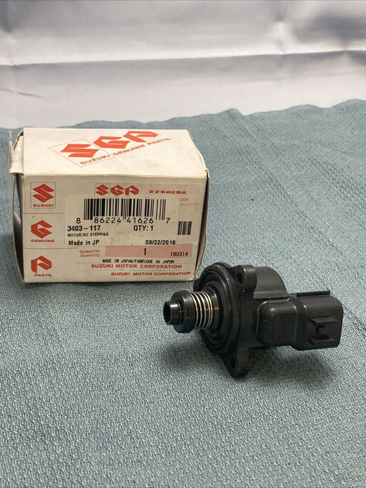 NEW GENUINE SUZUKI 3403-117 MOTOR, ISC STEPPING
