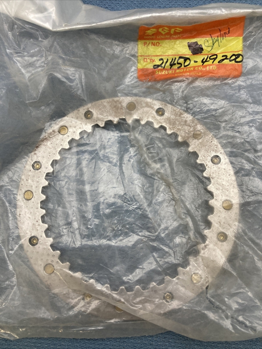 NEW GENIUNE SUZUKI 21450-49200 Plate, Driven NO.2