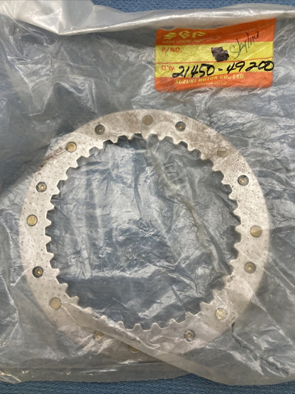 NEW GENIUNE SUZUKI 21450-49200 Plate, Driven NO.2