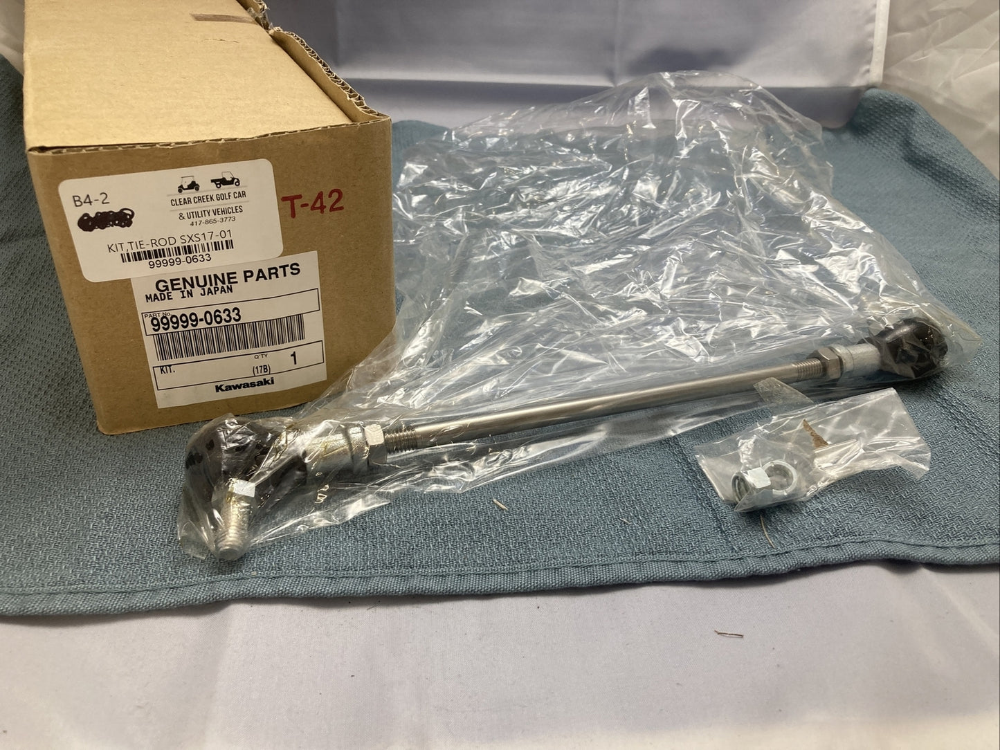 NEW GENUINE KAWASAKI 99999-0633 KIT, TIE-ROD SXS17-01