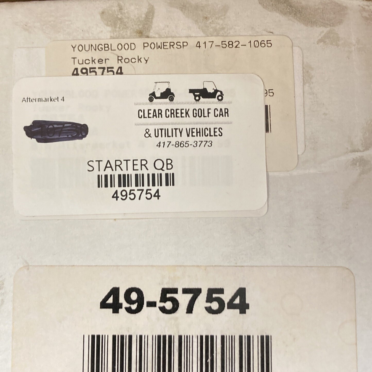 NEW QUADBOSS 49-5754 ELECTRIC STARTER MOTOR